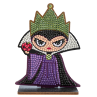 CAFGR-DNY009 Evil Queen - Crystal Art Buddy Kit front view
