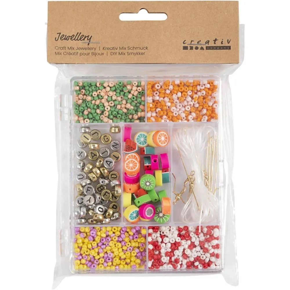 CH977621 Mini Craft Mix Jewellery, Rainbox Colours Packaging