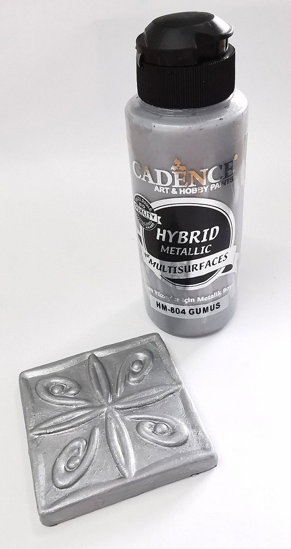 Silver - Hybrid Metallic Multisurface Paint 120ml