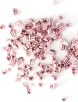 Pink Floral Wafers for Enamel Jewellery 2.5g