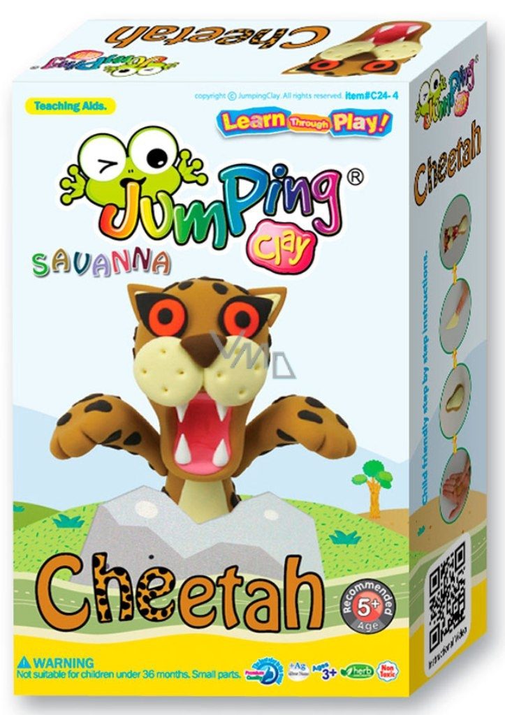 Cheetah - Jumping Clay
