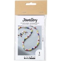 CH977611 Mini Craft Jewellery Kit, Freshwater Pearl Necklaces